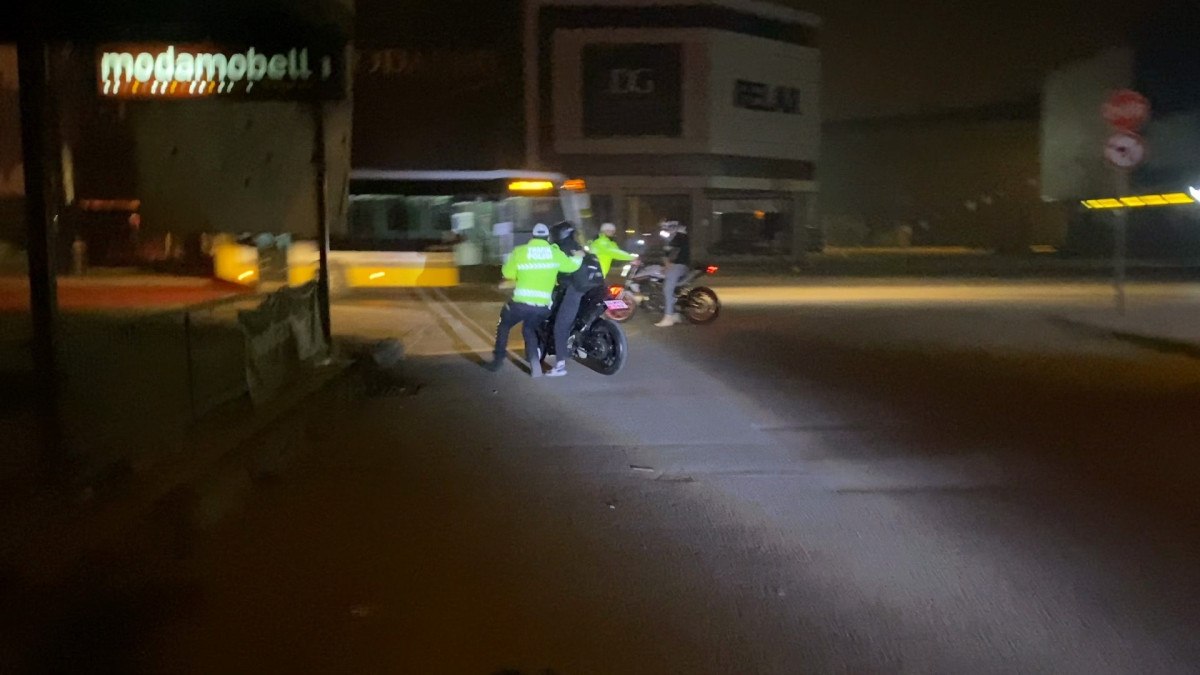 Bursa'da Motosiklet Sürücülerine Yönelik Uygulama