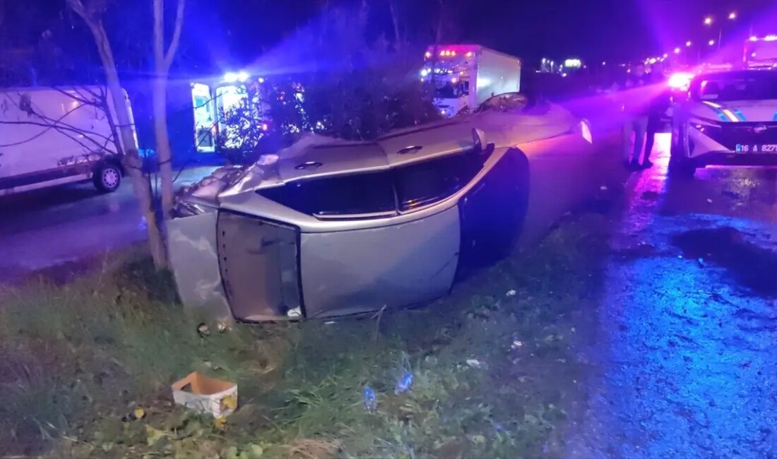 Bursa'da meydana gelen trafik kazasında 1 kişi hayatını kaybetti, 2