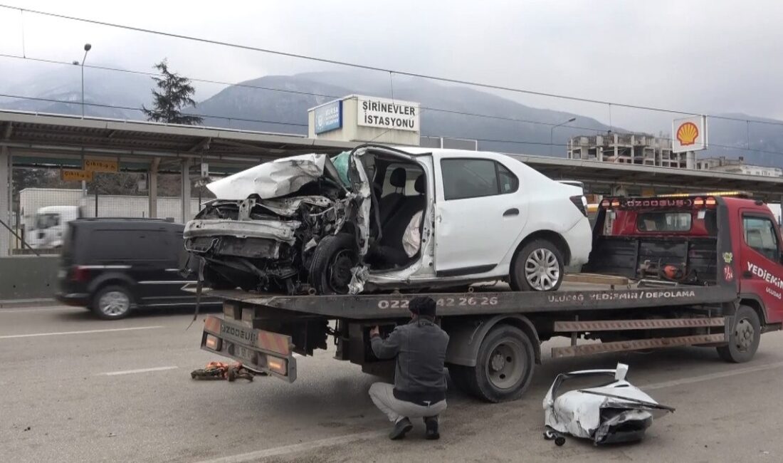 Bursa'da meydana gelen trafik kazasında bir kişi hayatını kaybetti. Olayın