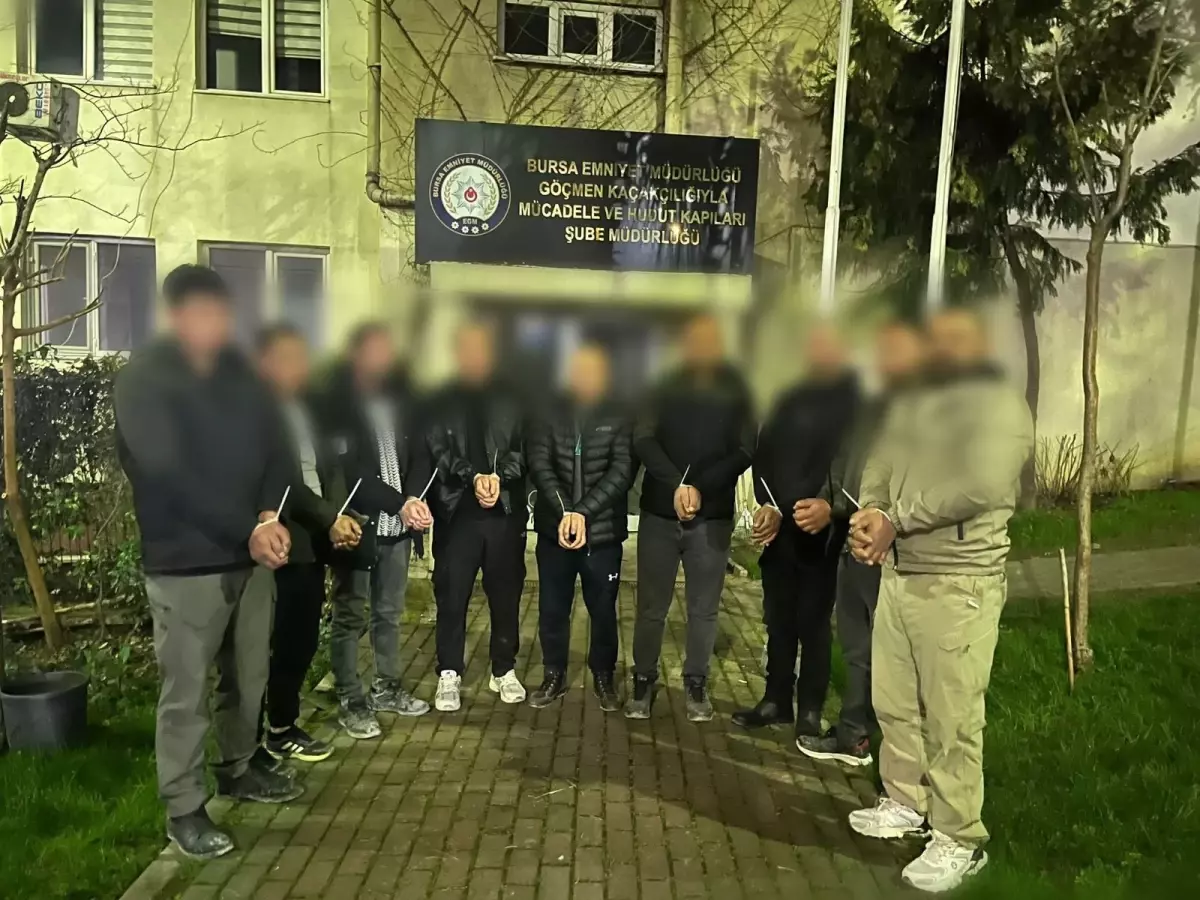 Bursa'da yabancı uyruklu işçilere kötü çalışma koşulları sunduğu iddia edilen