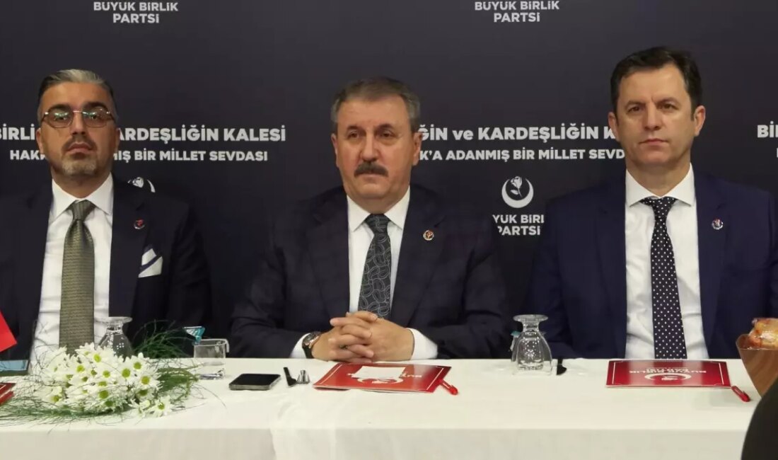 Büyük Birlik Partisi, terörle mücadele ve Gazze konusundaki görüşlerini paylaştı.
