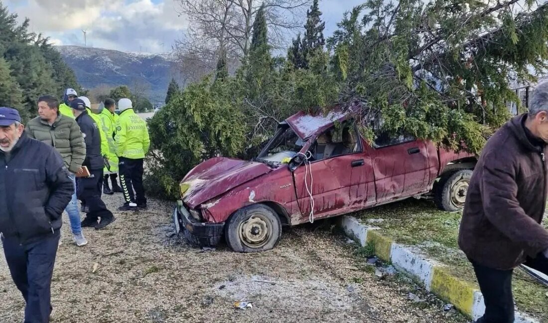 Erdek'te çaldığı kamyonetle kaza yapan kuşkulu, öteki bir aracı çalıp