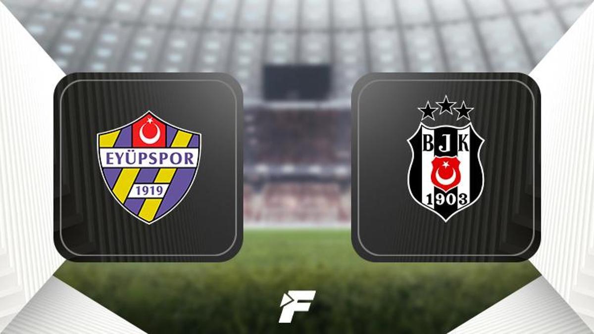 Trendyol Muhteşem Lig'in 25. haftasında Beşiktaş, Eyüpspor'a konuk oluyor. Ole