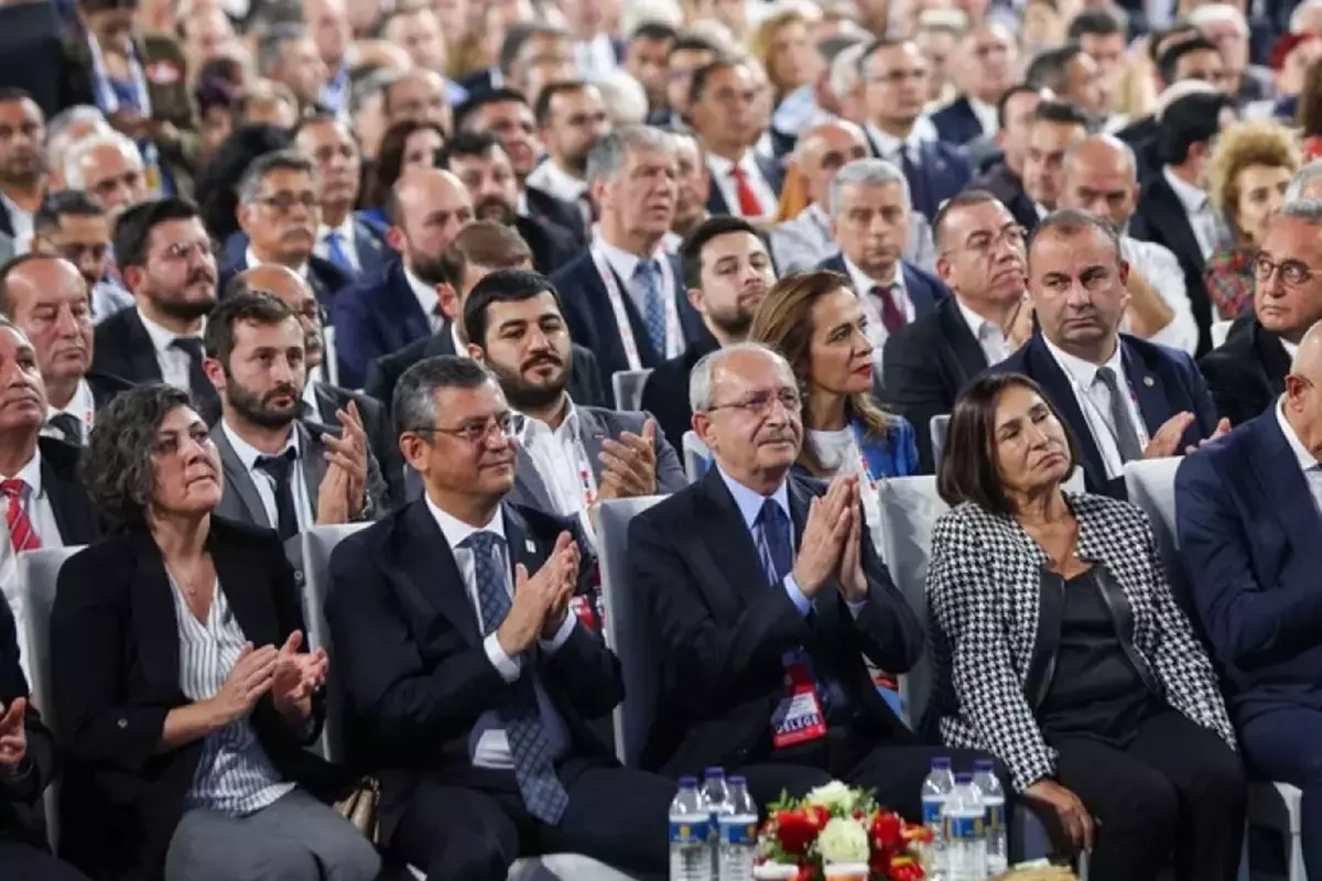 CHP Genel Lider Yardımcısı Gül Çiftci, CHP'nin 38'inci Olağan Kurultayı