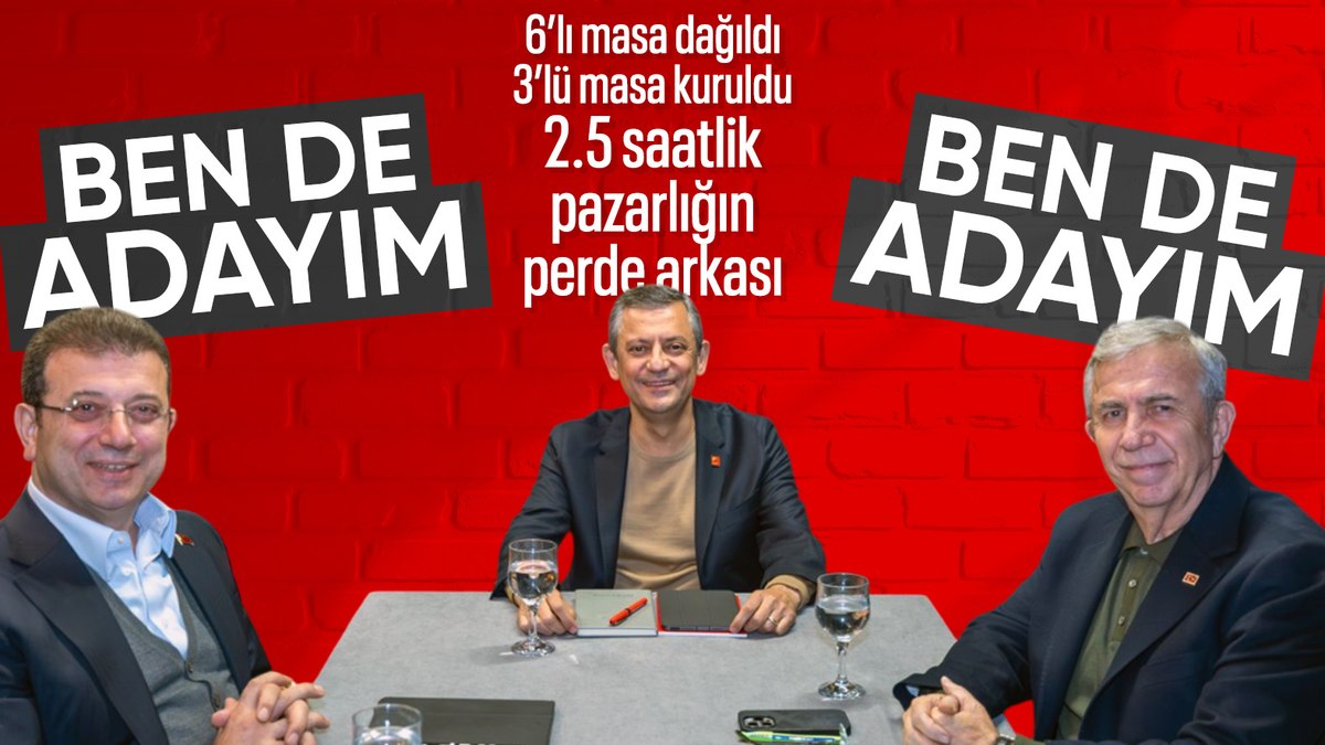 CHP'de ön seçim krizi derinleşiyor. Mansur Yavaş'ın adaylık açıklamaları, partideki