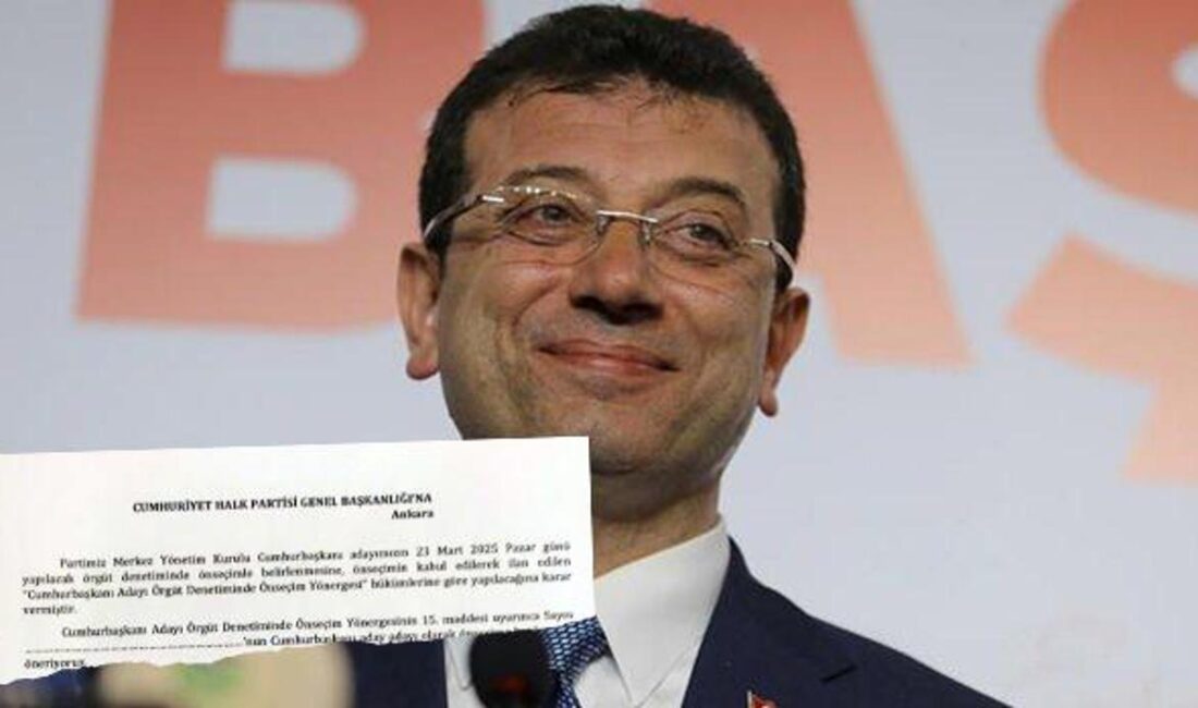 CHP’de Cumhurbaşkanı adaylığı önseçimi için hazırlanan formlardaki ‘nun’ ekinin yalnızca