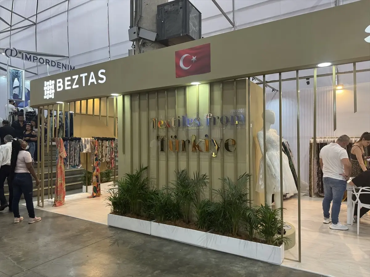 Colombiatex 2025, Türk firmalarının uluslararası tekstil sektöründeki etkileyici katılımını sergiliyor.