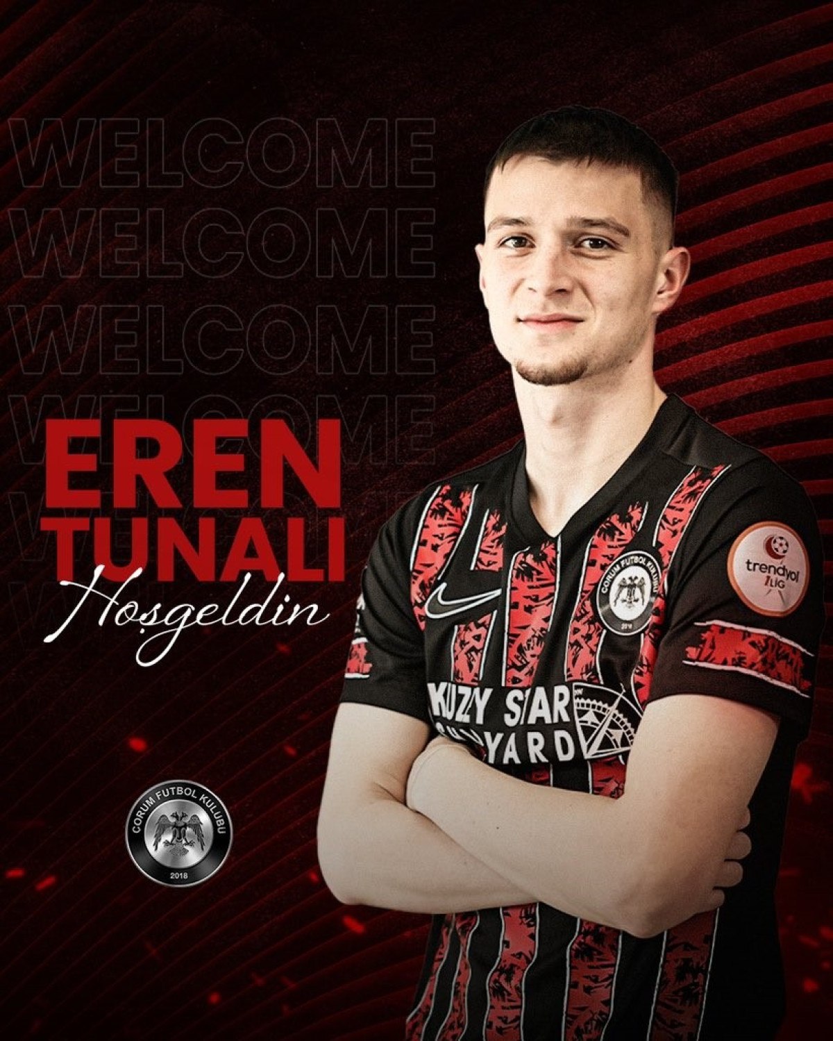 Çorum FK'dan Yeni Transfer: Eren Tunalı