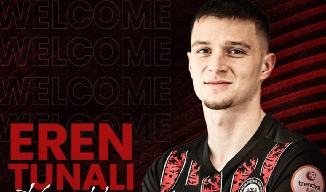 Çorum FK, Bursaspor'dan Eren Tunalı'yı transfer ederek kadrosunu güçlendirdi. Bu