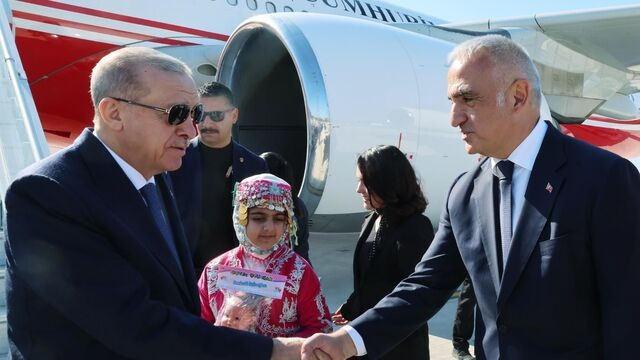 Cumhurbaşkanı Erdoğan Antalya'da