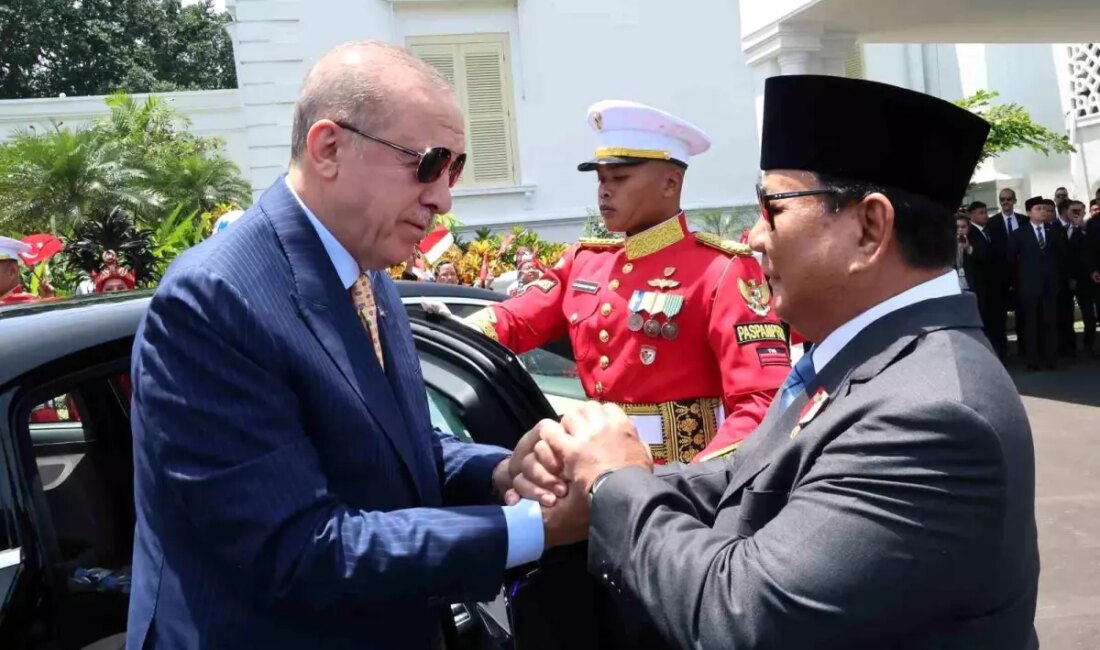 Cumhurbaşkanı Erdoğan, Endonezya Devlet Başkanı Subianto ile gerçekleştirdiği görüşmede iki