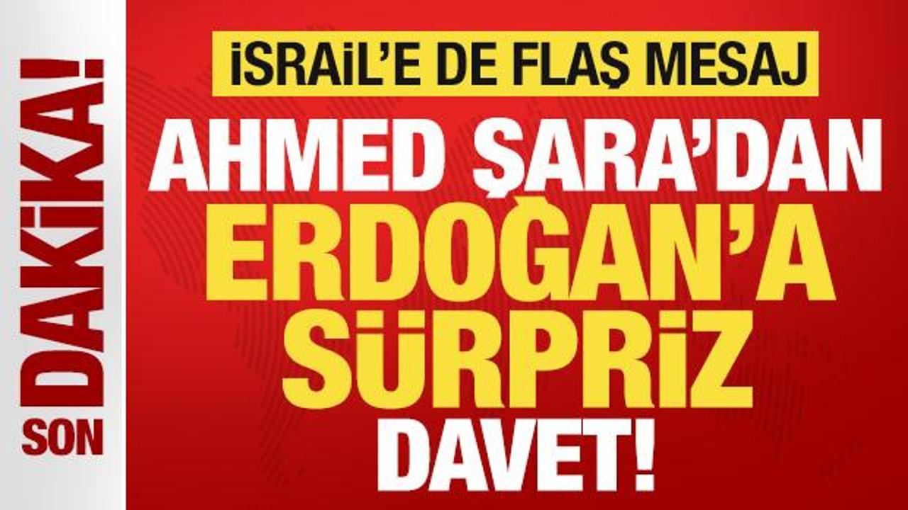 Cumhurbaşkanı Erdoğan, Suriye Geçiş Hükümeti Başkanı Şara ile kritik bir