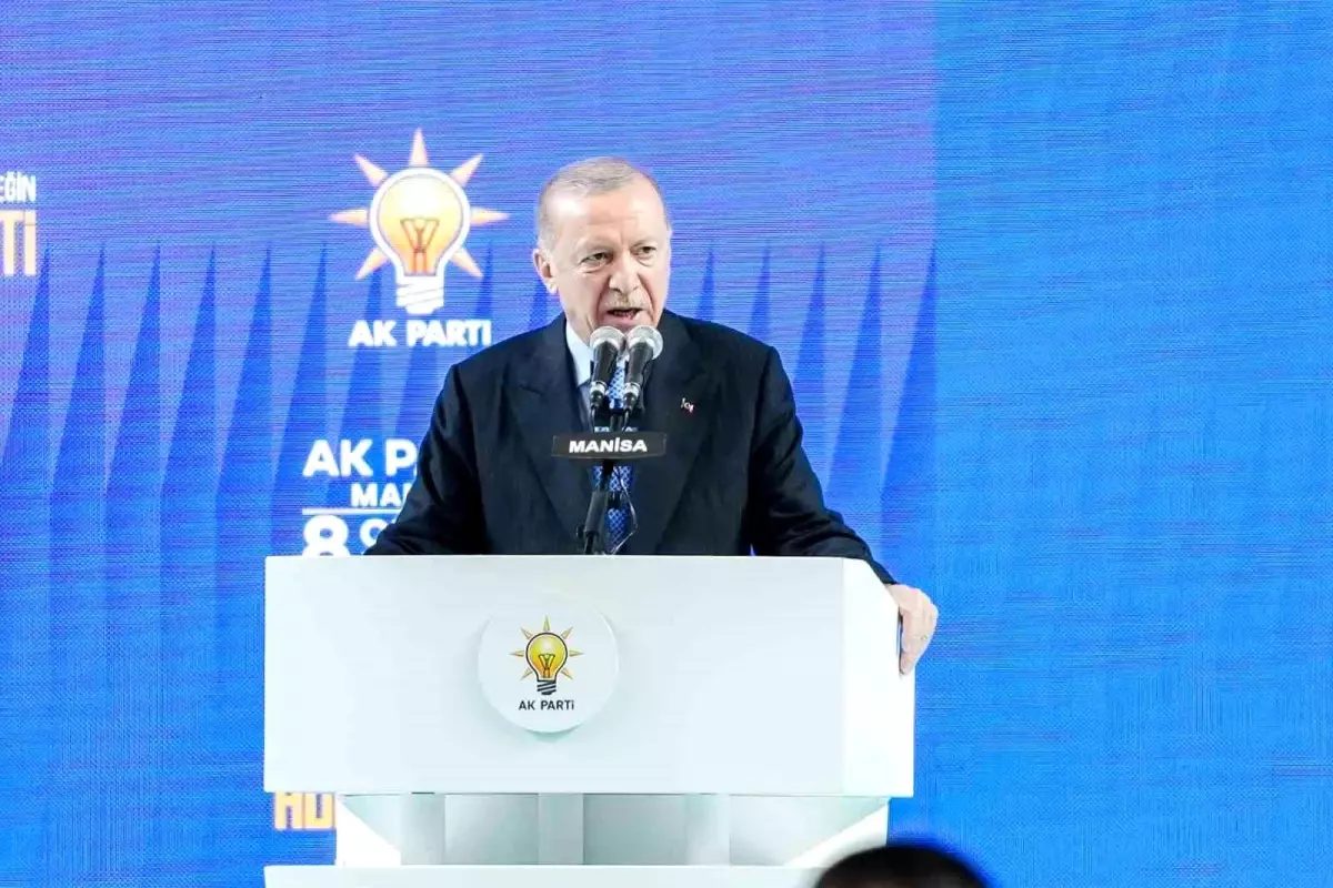 Cumhurbaşkanı Erdoğan, Manisa'da AK Parti İl Kongresi'nde önemli mesajlar verdi.