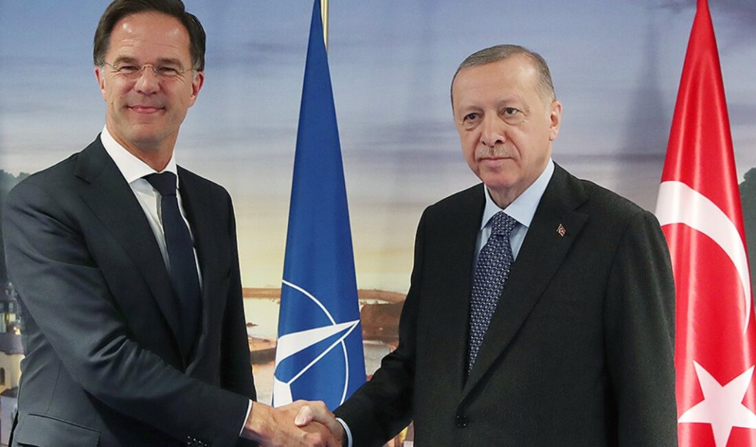 Cumhurbaşkanı Recep Tayyip Erdoğan, NATO Genel Sekreteri Mark Rutte ile