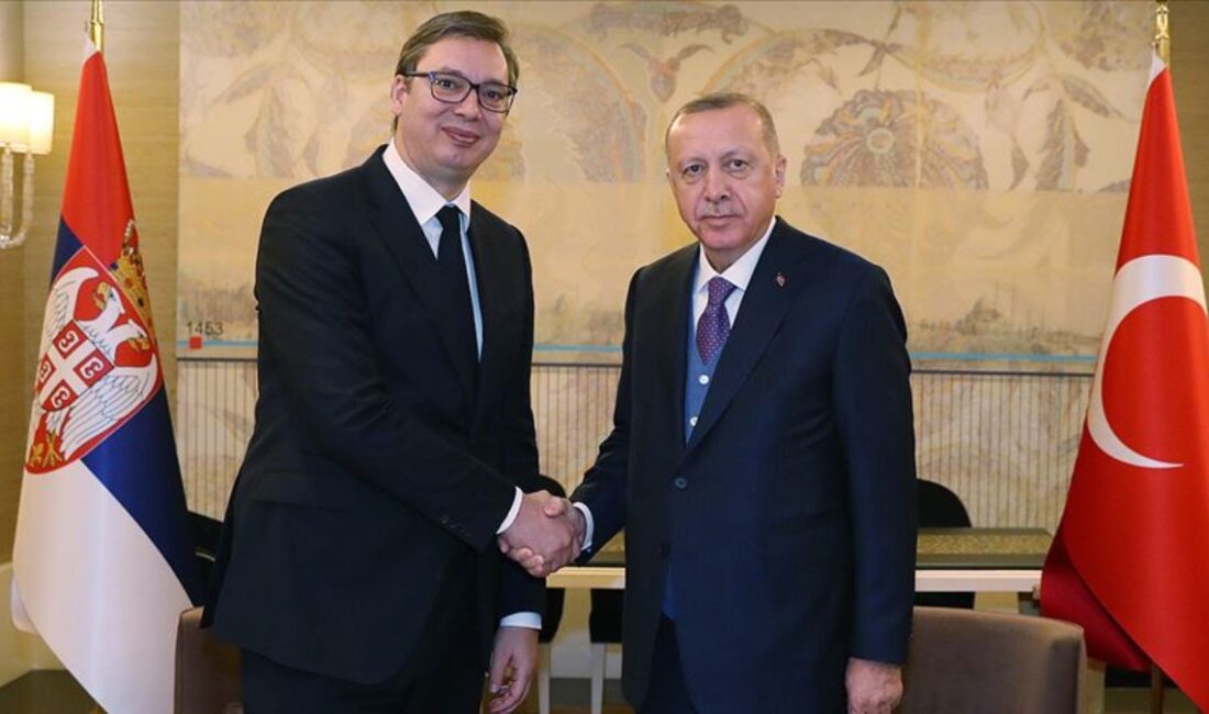 Cumhurbaşkanı Recep Tayyip Erdoğan, Sırbistan Cumhurbaşkanı Aleksandar Vucic ile telefonda