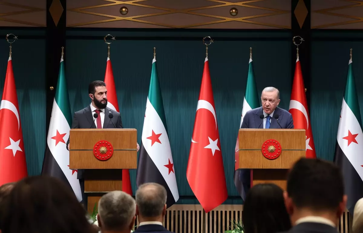 Cumhurbaşkanı Erdoğan ve Ahmed Şara arasında gerçekleşen tarihi görüşme, iki