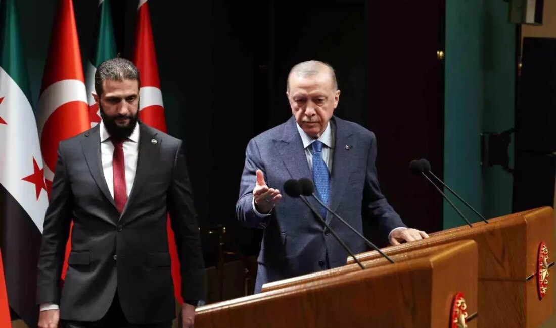 Cumhurbaşkanı Erdoğan ve Suriye Cumhurbaşkanı Ahmed Şara, iki ülke arasındaki