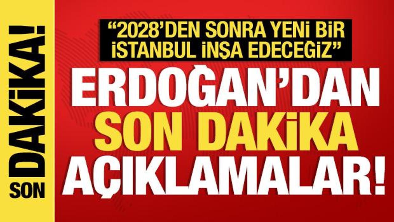 Cumhurbaşkanı Erdoğan, İstanbul 8. Olağan İl Kongresi'nde önemli açıklamalarda bulundu.