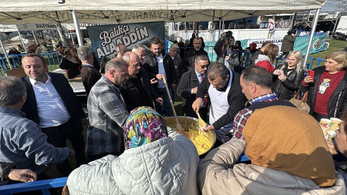 DHA Tekirdağ'da Hamsi ve Mıhlama Festivali Coşkuyla Kutlandı
