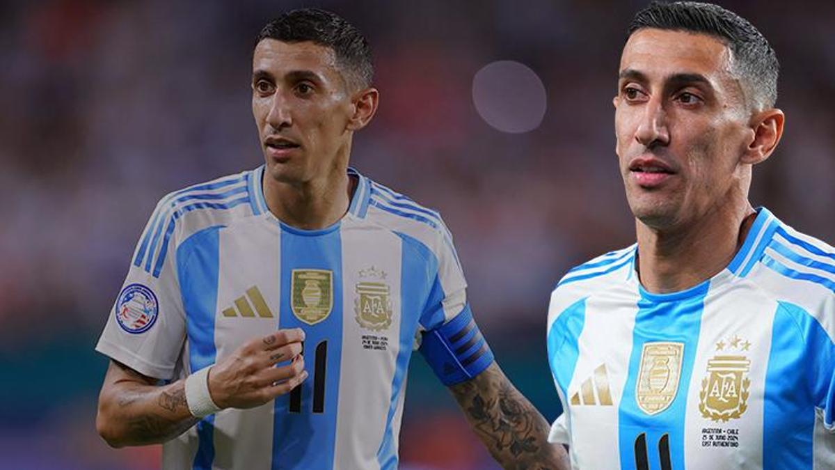 Şu anda Benfica'da forma giyen Angel Di Maria, Arjantin Ulusal