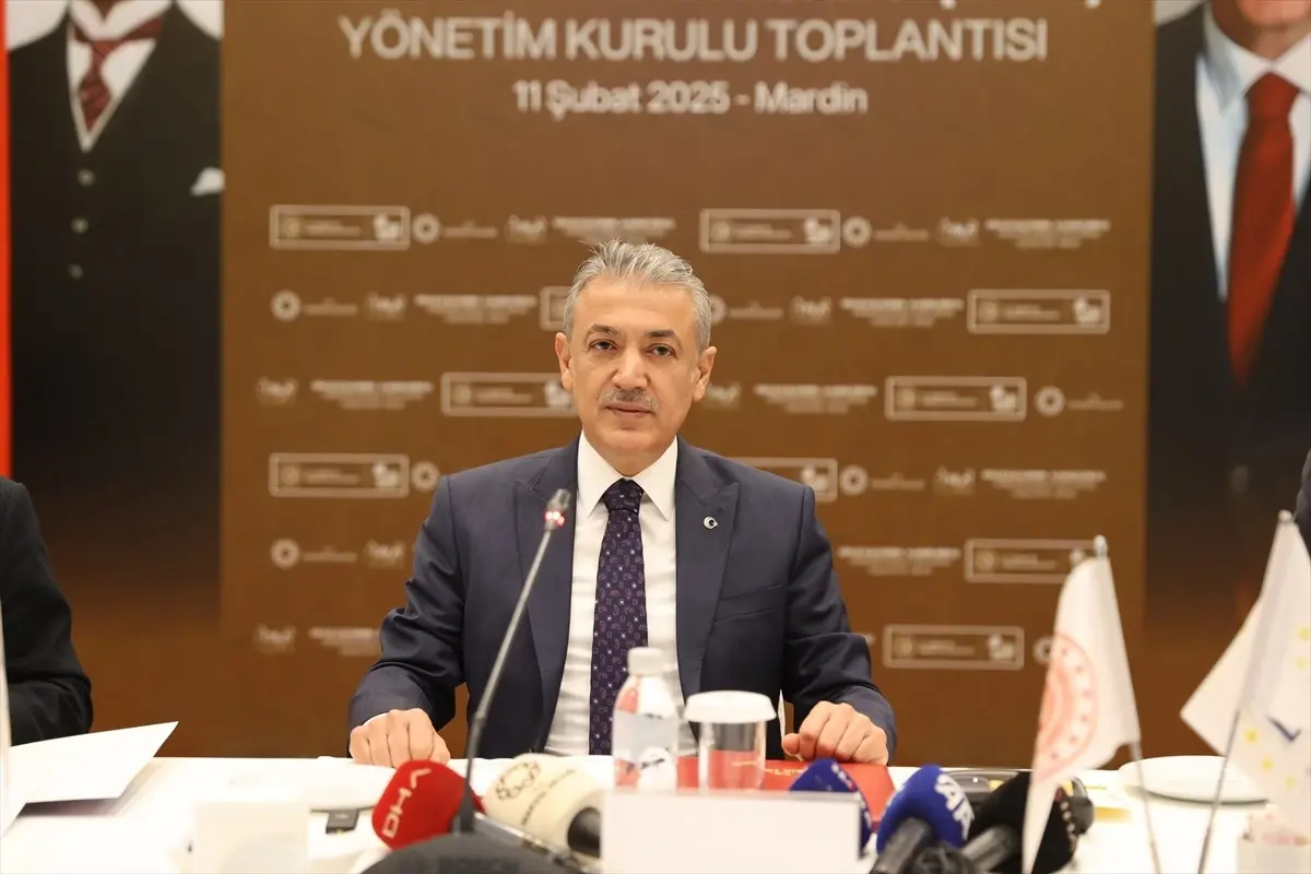 Dicle Kalkınma Ajansı Yönetim Kurulu toplantısı, Mardin'de gerçekleştirildi. Toplantıda bölgesel