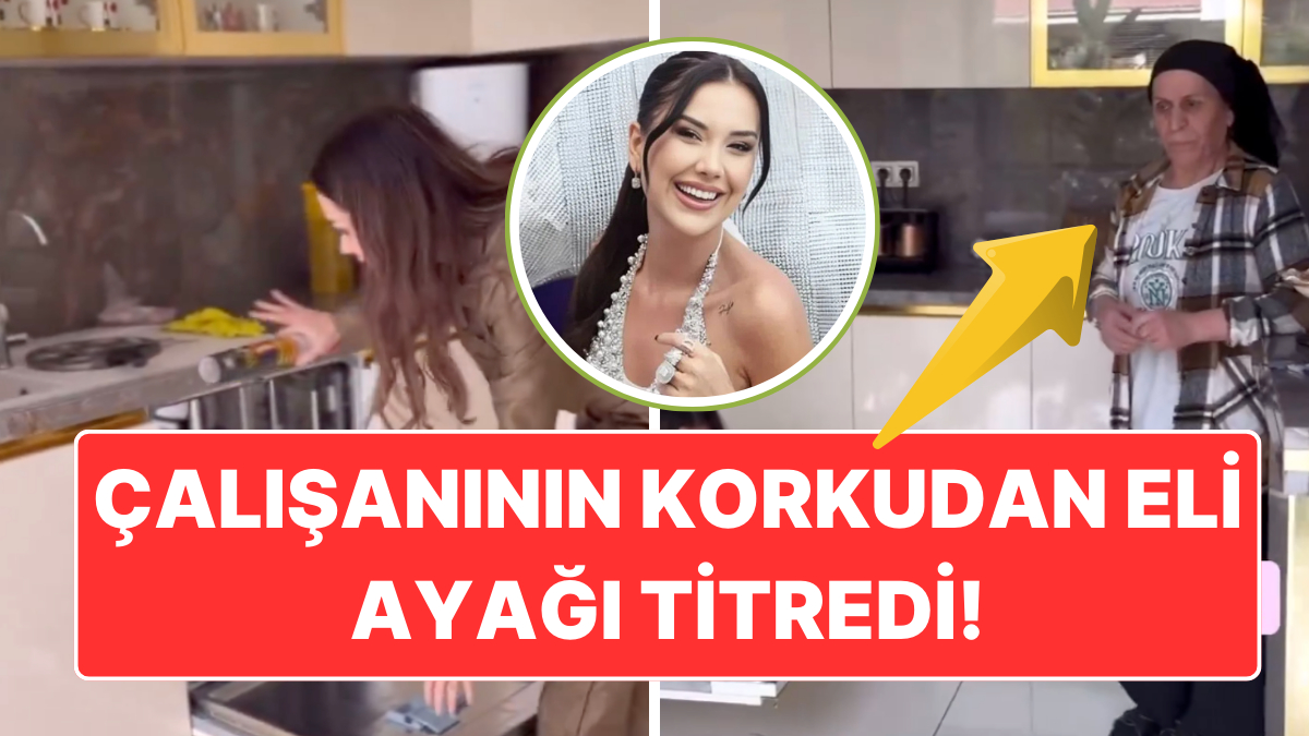 Dilan Polat'tan eğlenceli bir bulaşık makinesi şakası! Komik anlar ve