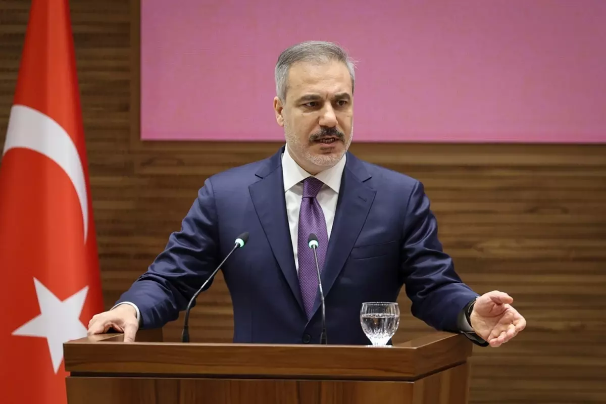 Dışişleri Bakanı Hakan Fidan ve Mısır Dışişleri Bakanı Bedr Abdulati'nin