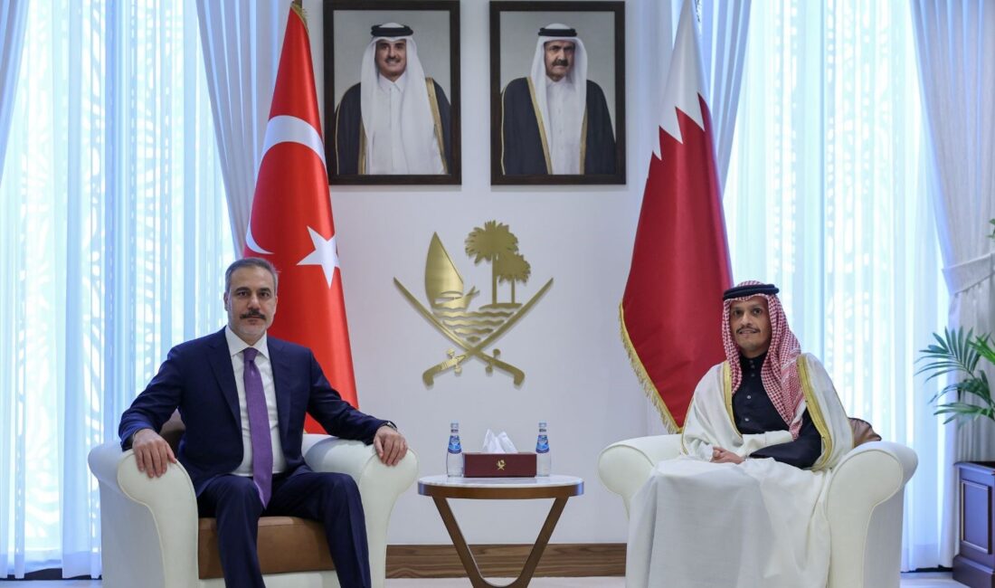 Dışişleri Bakanı Hakan Fidan'ın Katar ziyareti sırasında Gazze'deki ateşkes değerlendirmeleri