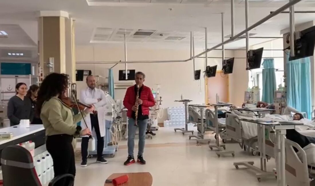 Diyaliz hastalarına umut ve moral vermek amacıyla düzenlenen müzik etkinliği,