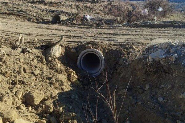 Diyarbakır’ın Lice ilçesinde belediye tarafından yürütülen yol yapım ve altyapı
