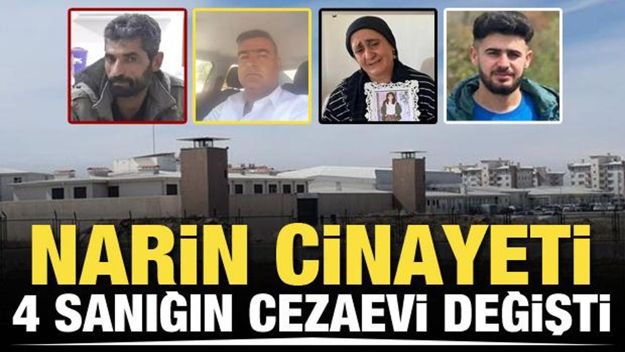 Diyarbakır'da yaşanan Narin Güran cinayetinin dava süreci ve sanıkların cezaevi