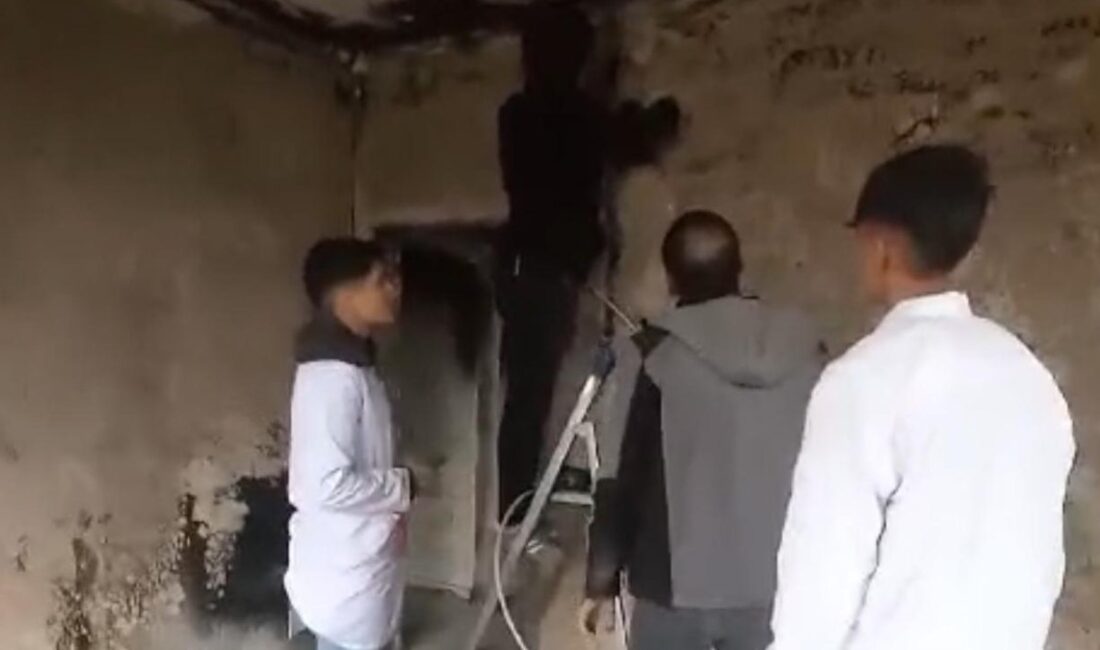 Diyarbakır'da meydana gelen yangın felaketi sonrası mağdur olan aileler için