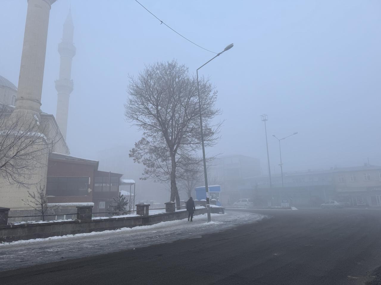 Kars'ta Soğuk Hava Hayatı Zorlaştırıyor