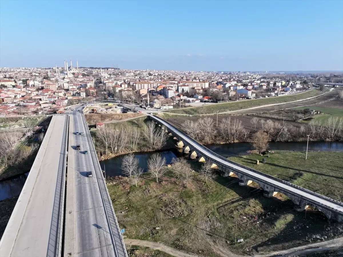Edirne'de tarihi güzergahların restorasyonu ve yeni projeler ile kentin kültürel