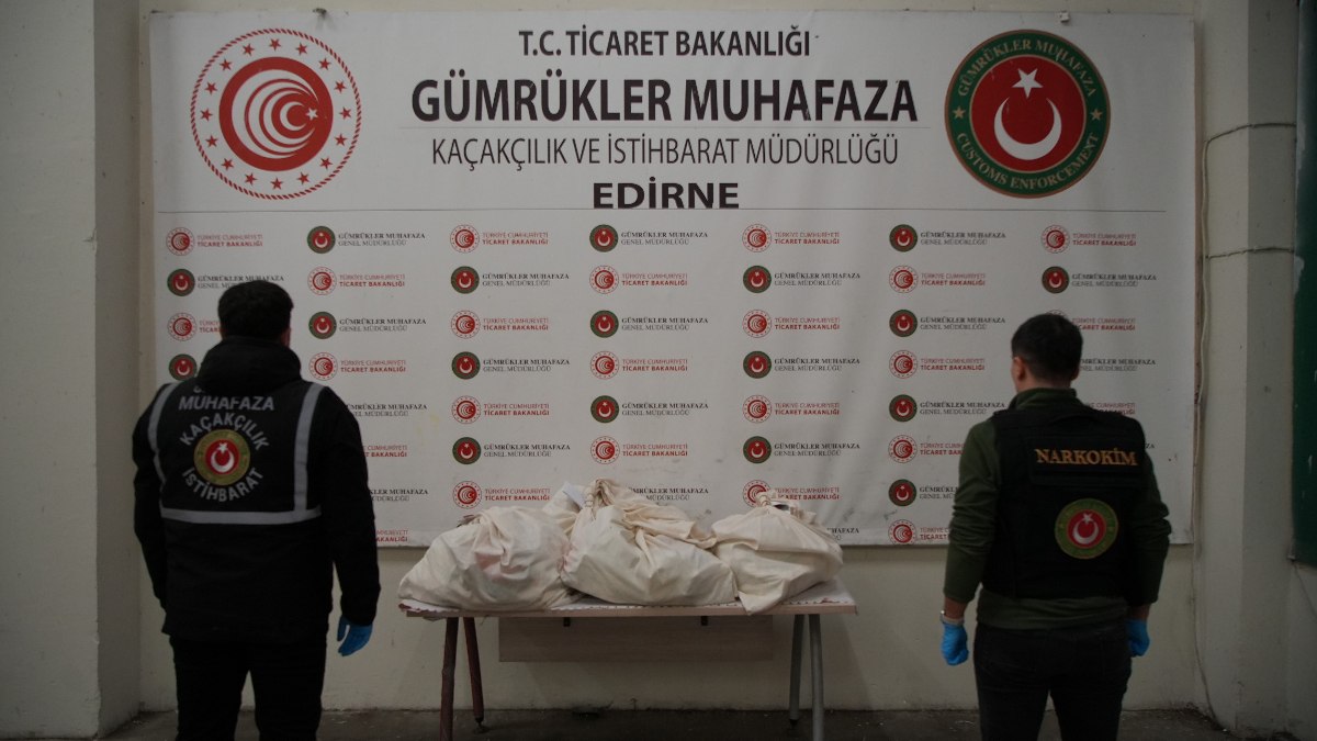 Edirne'de uyuşturucu kaçakçılığına karşı gerçekleştirilen başarılı operasyonlar, güvenlik güçlerinin kararlılığını