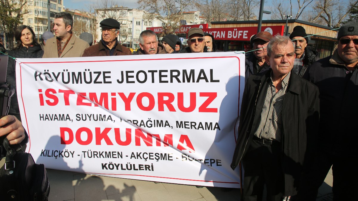 Edirne'deki jeotermal arama projesine yönelik tepkiler giderek artıyor. Yerel halk,