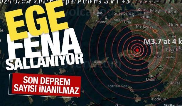 Ege Denizi'nde 5.1 Büyüklüğünde Deprem Meydana Geldi