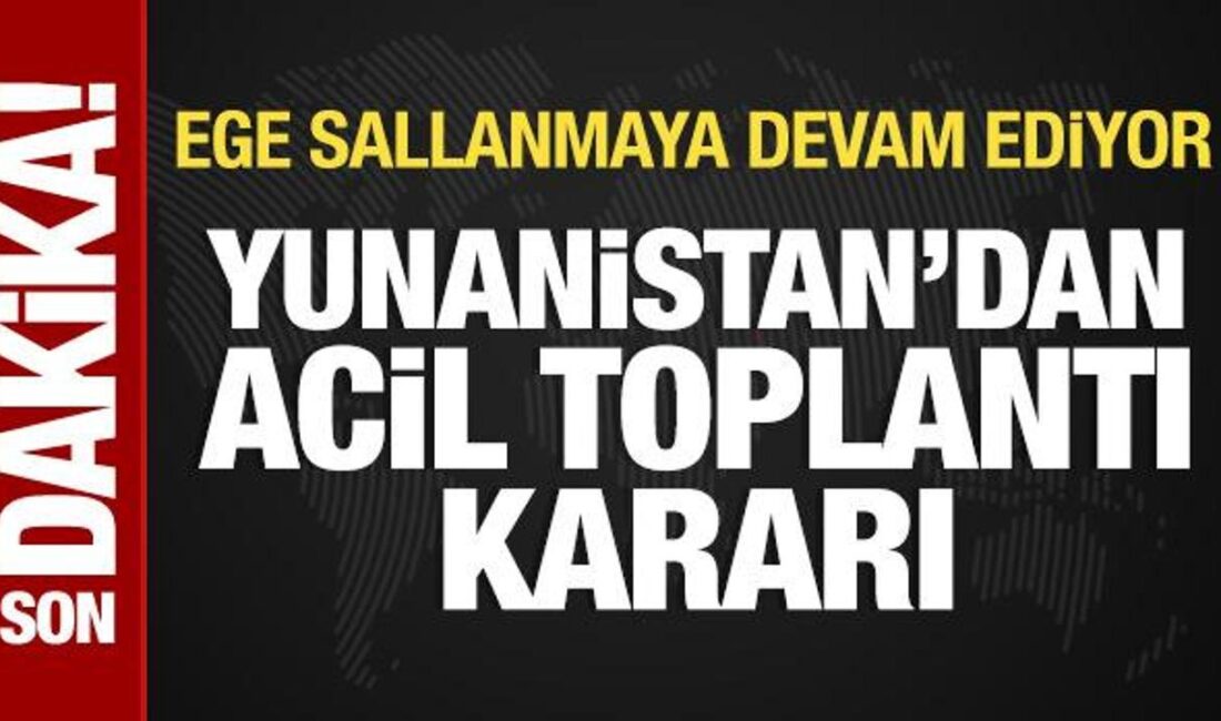 Ege Denizi'nde meydana gelen art arda depremler, 4.8 büyüklüğündeki sarsıntıyla