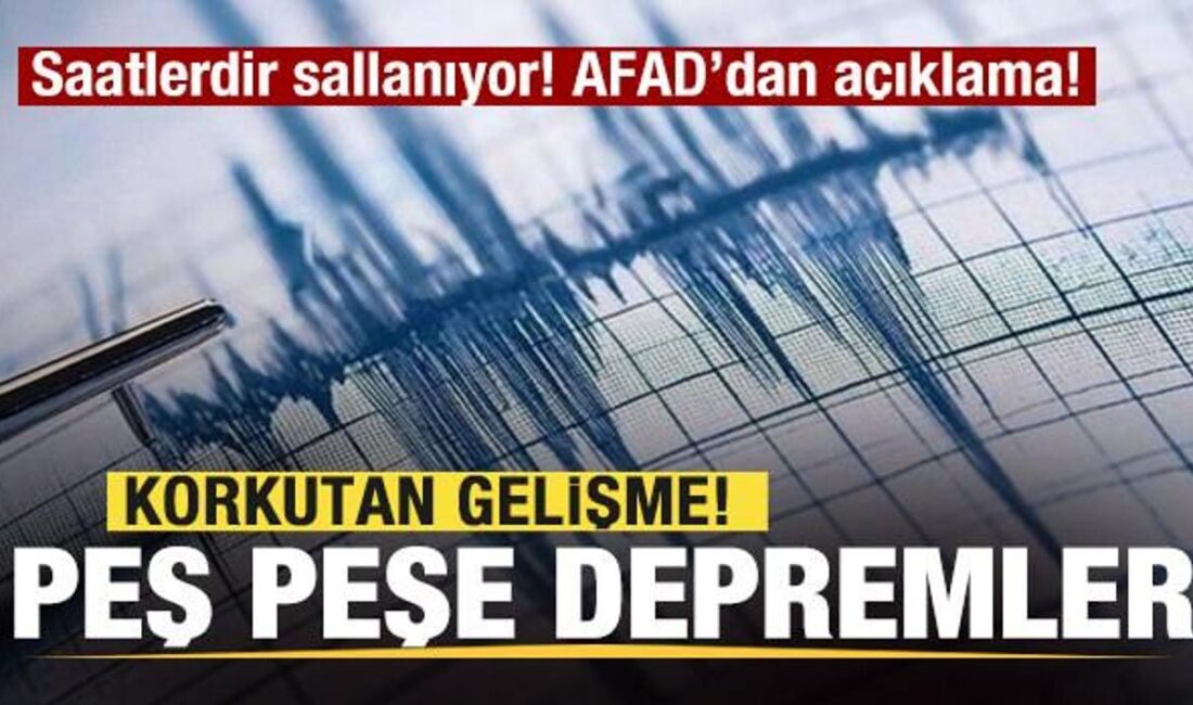 Ege Denizi'nde artan deprem sarsıntıları, bölgedeki yaşamı ve güvenliği tehdit