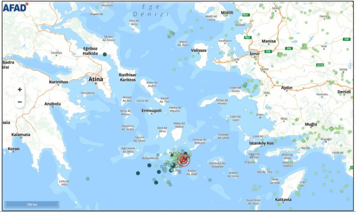 Ege'de Deprem Korkusu