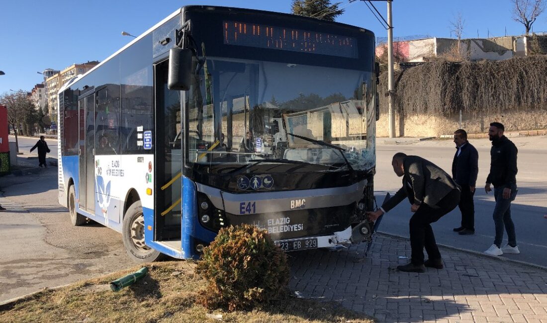 Elazığ'da meydana gelen trafik kazasında 1 kişi yaralandı. Olay yerinde