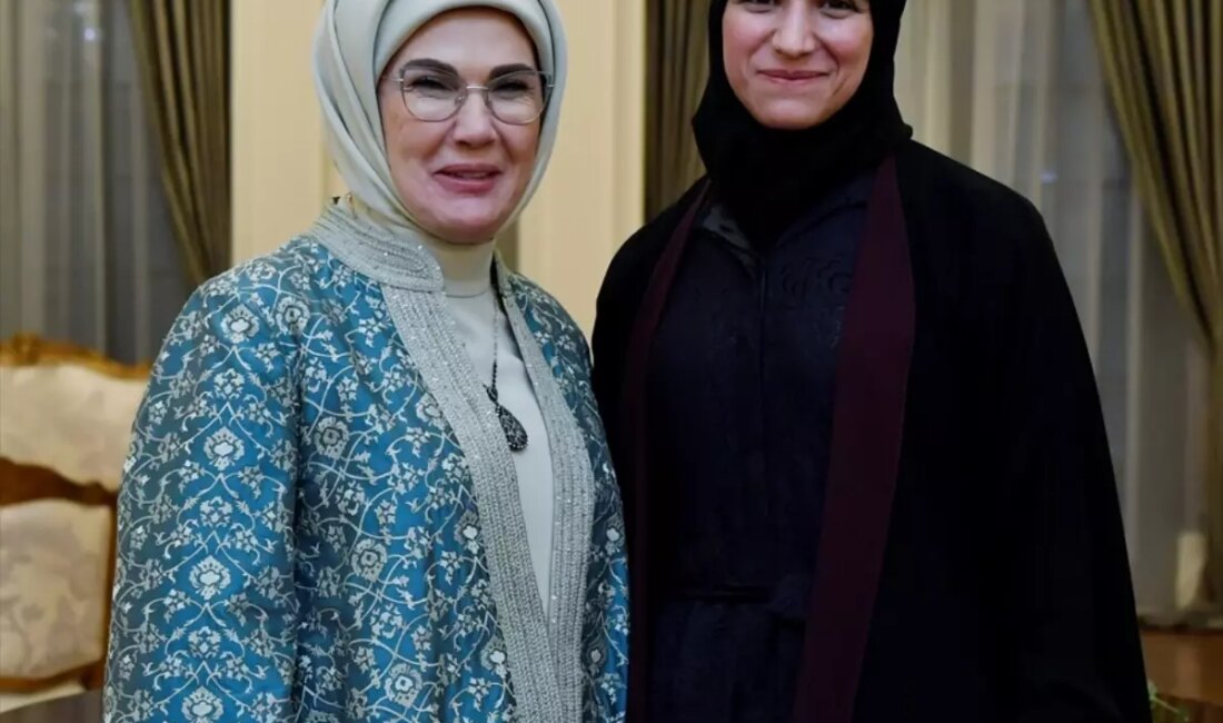 Emine Erdoğan ve Latife El Durubi'nin insani yardımlar ve kadınların