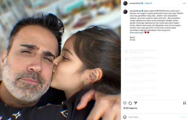 Emrah'ın Kızı Eleysa'nın 8. Doğum Günü Kutlaması