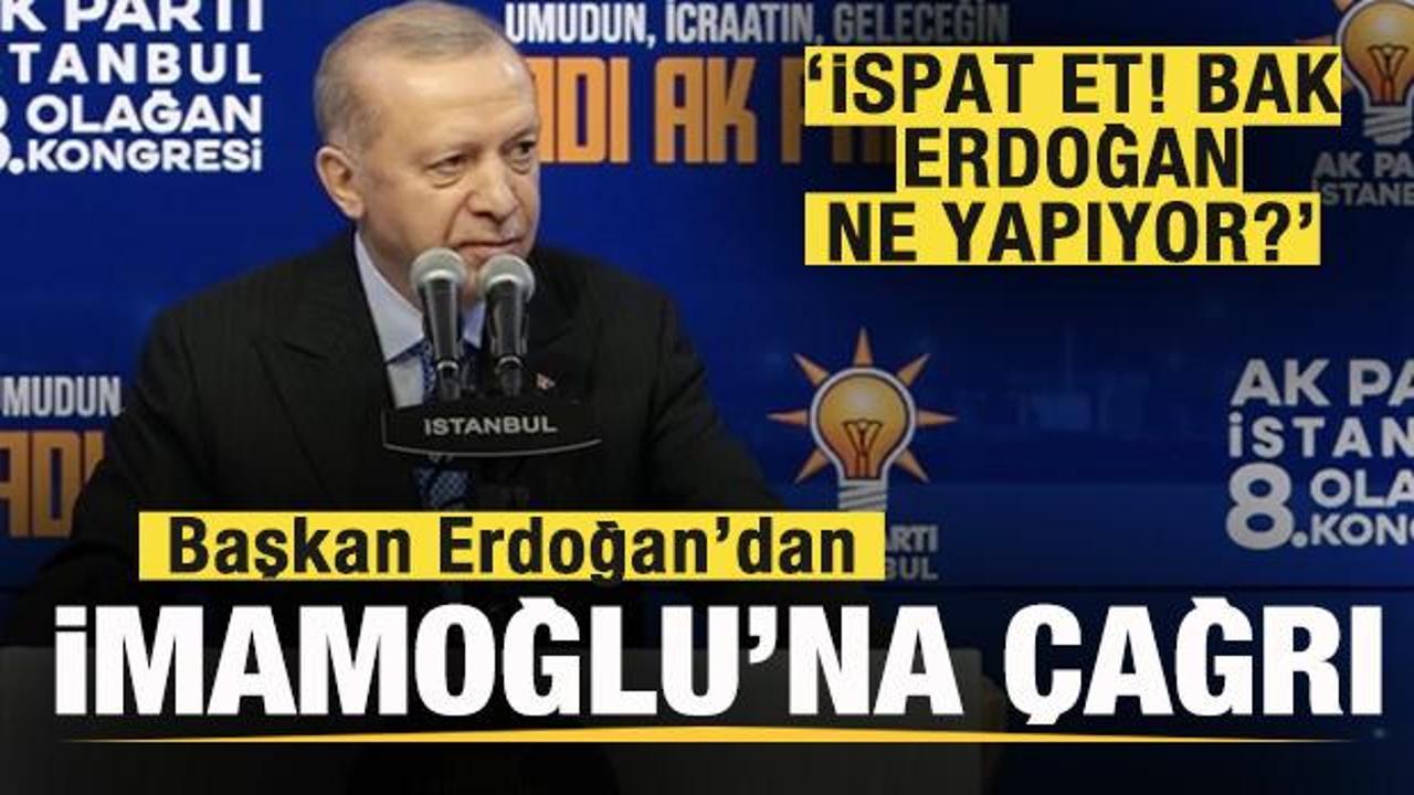 Cumhurbaşkanı Erdoğan, İstanbul Büyükşehir Belediye Başkanı İmamoğlu'na yönelik sert eleştirilerde