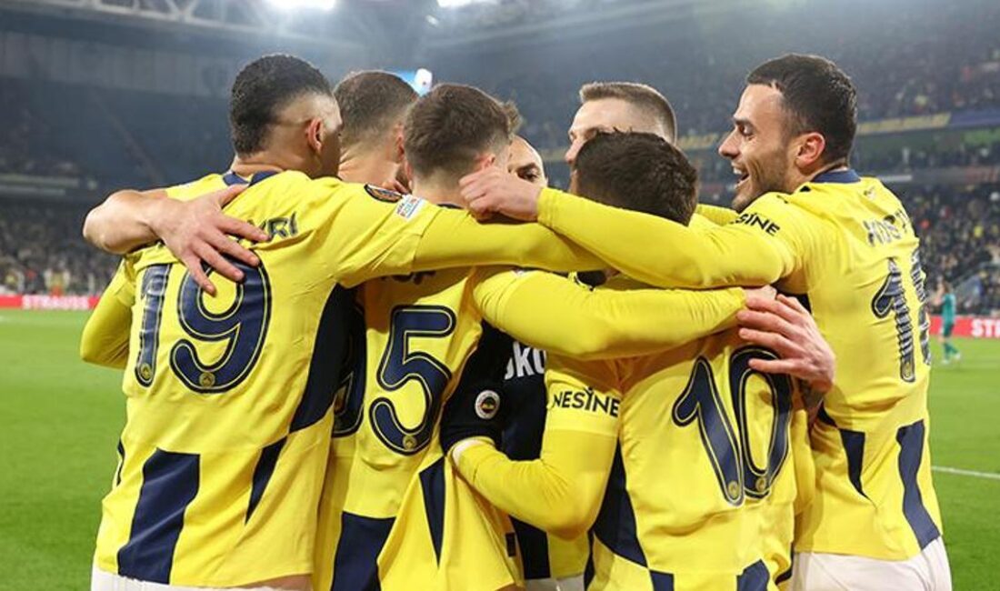 Fenerbahçe, Avrupa Ligi'nde Anderlecht'i 3-0 yenerek önemli bir galibiyet elde