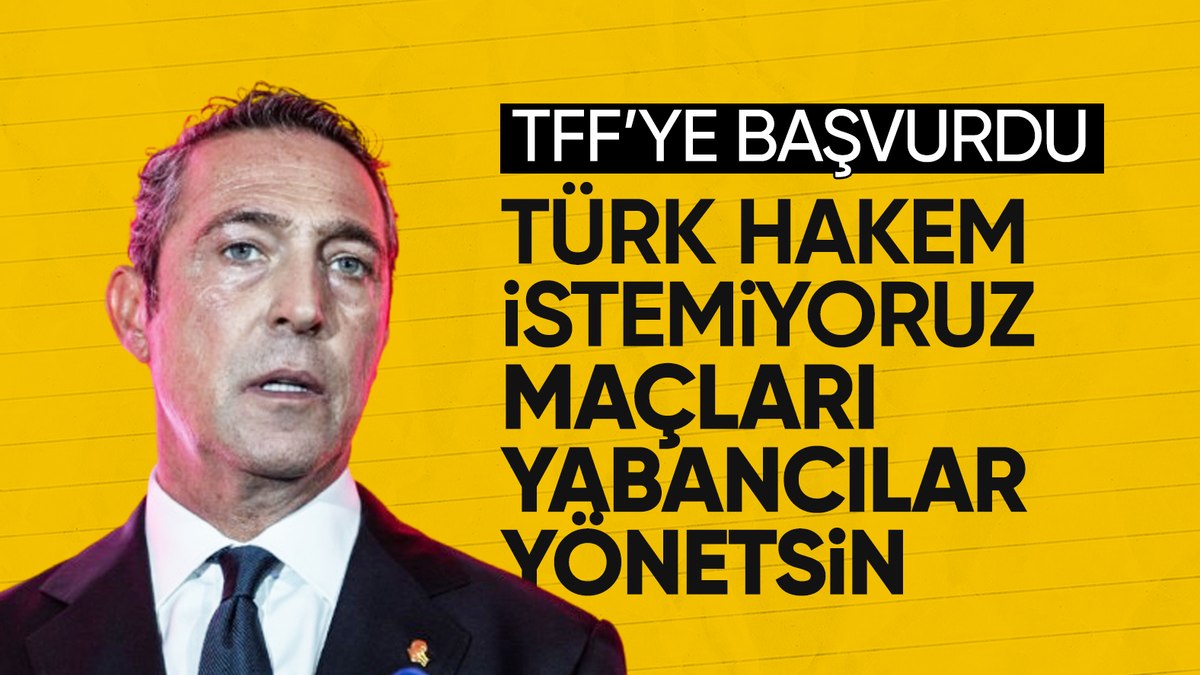 Fenerbahçe, 2024-25 döneminde kalan tüm karşılaşmaların yabancı hakemler tarafından yönetilmesini