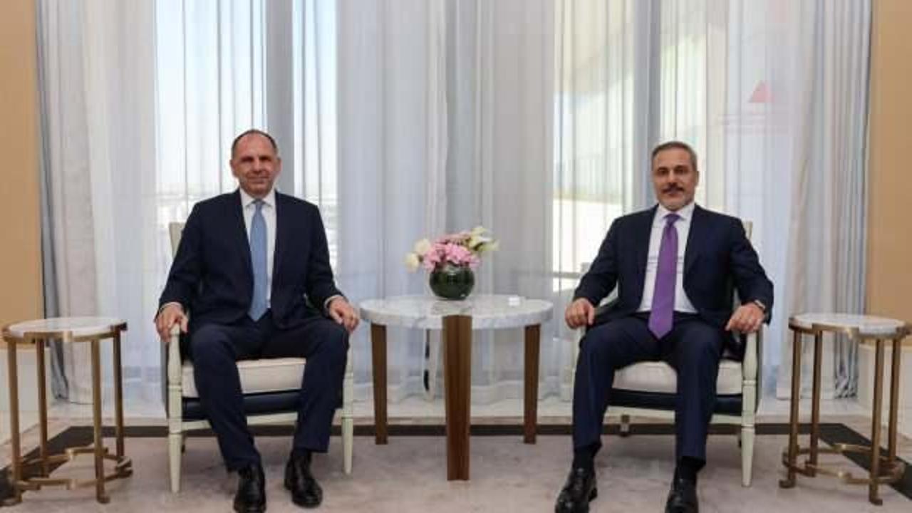 Fidan ve Yerapetritis'in ikili ilişkiler üzerine gerçekleştirdiği görüşme, iki ülke