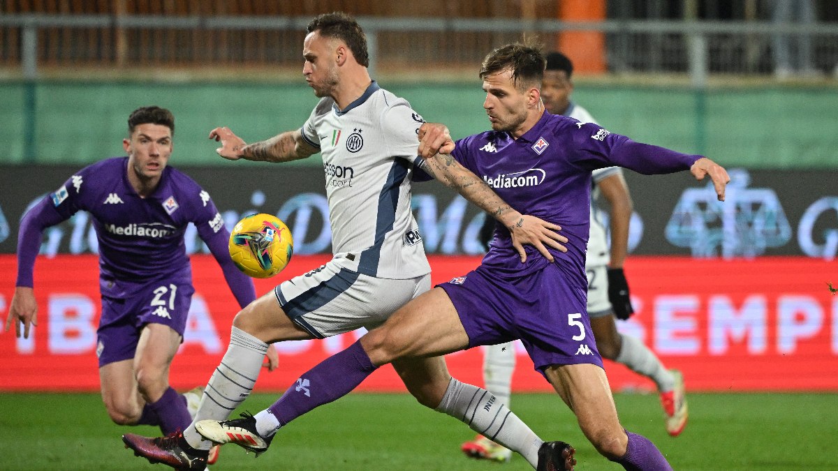 Fiorentina, Serie A'da Inter'i 3-0 mağlup ederek önemli bir galibiyet