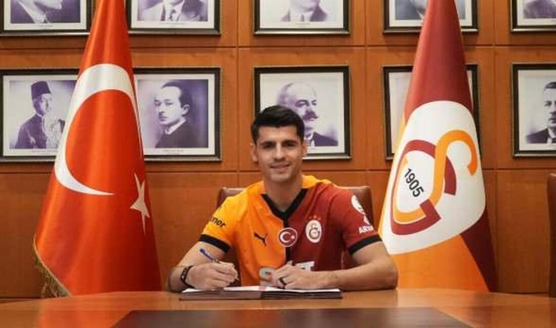Galatasaray, İspanyol forvet Alvaro Morata'yı kadrosuna kattı. Transfer süreci ve