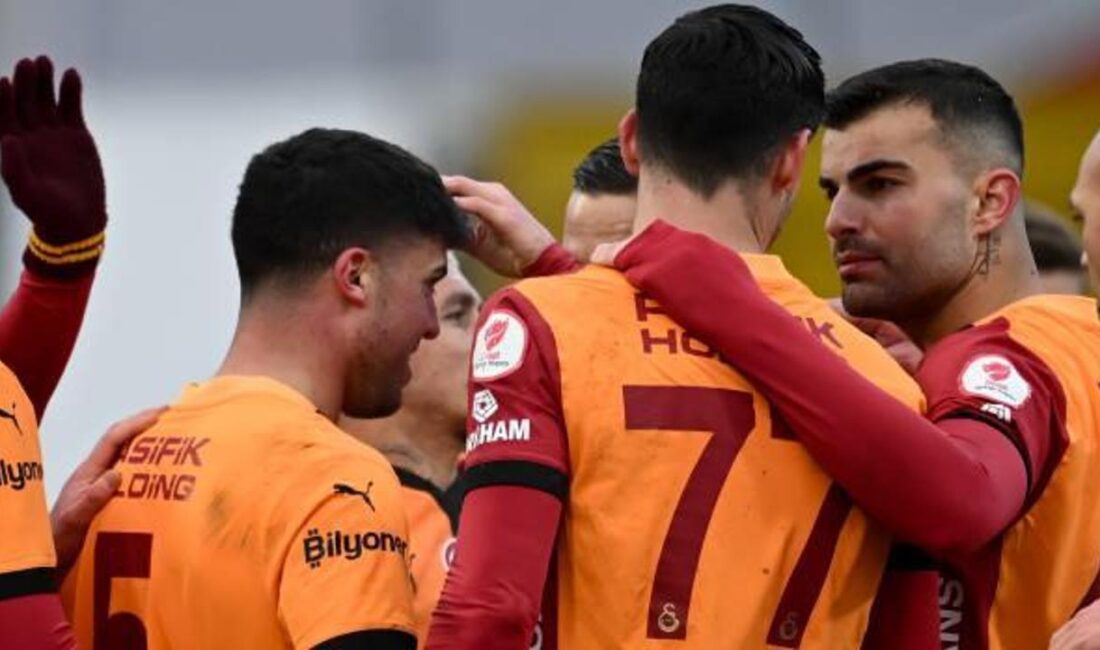 Galatasaray, Süper Lig'de Boluspor'u 2-1 mağlup ederek önemli bir galibiyet
